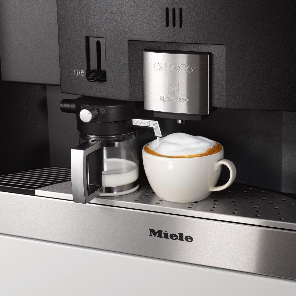 Miele CVC Cvc - Cappuccinatore Pour une mousse de lait parfaitement onctueuse et crémeuse.