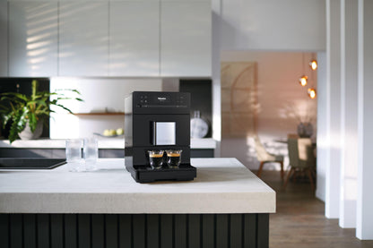 Miele CM5310OB Cm 5310 Silence Noir Obsidien - Machine à café de comptoir avec fonction Onetouch pour deux personnes pour un plaisir café ultime.