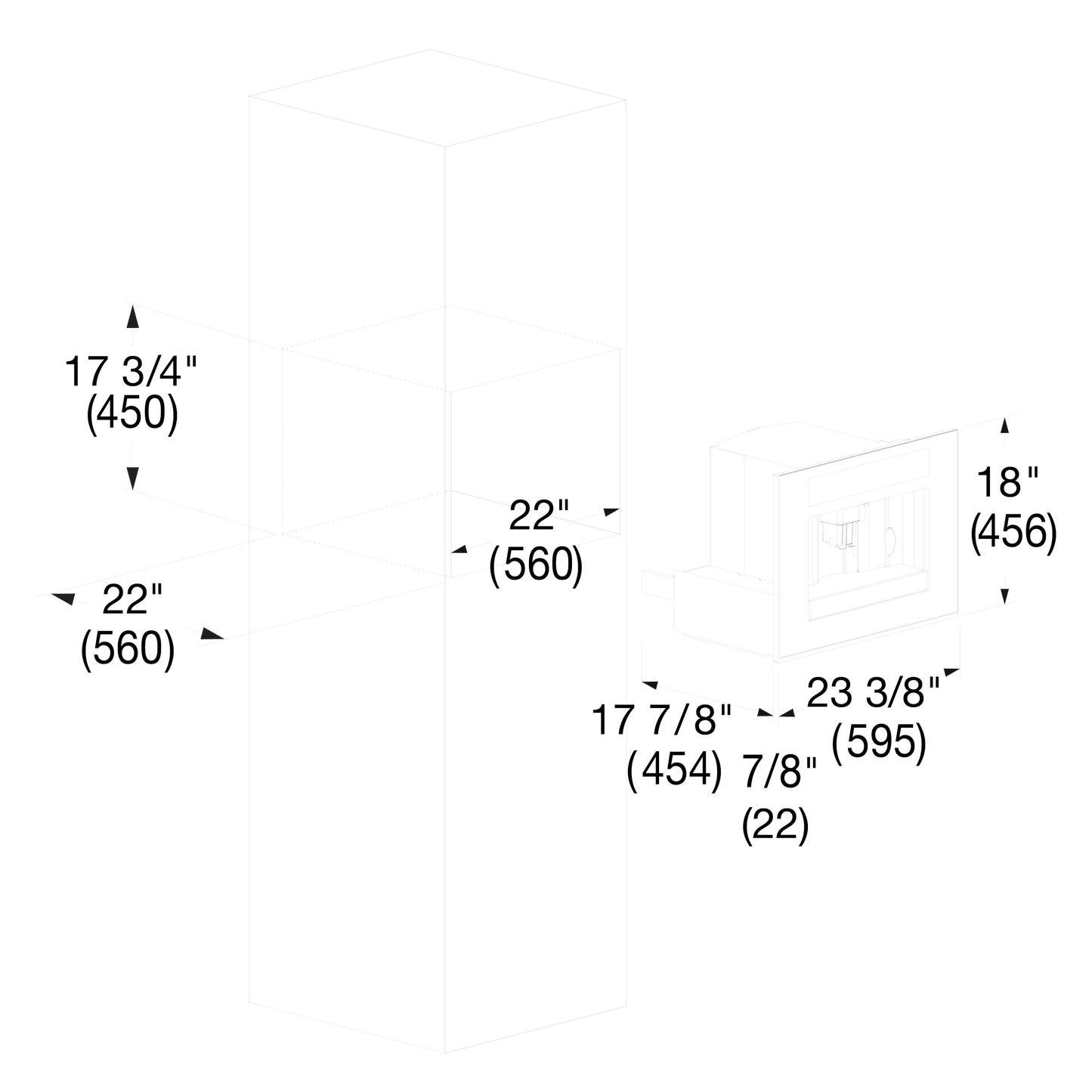 Machine à café Fulgor Milano F7MBC24S1 24