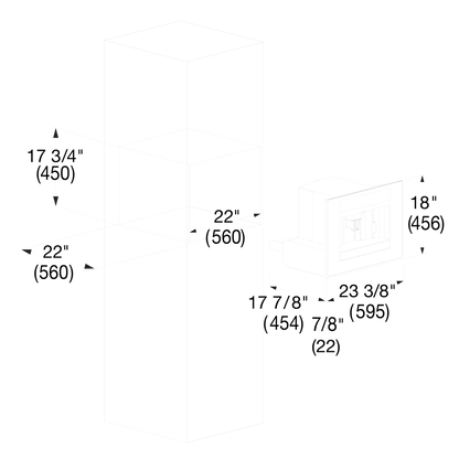 Machine à café Fulgor Milano F7MBC24S1 24