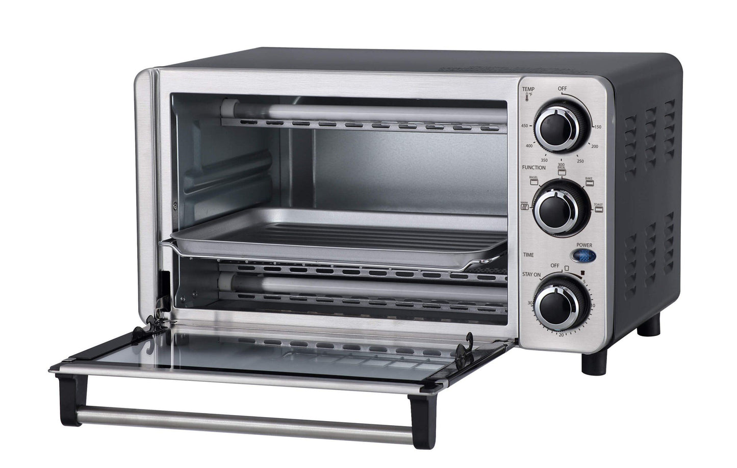 Four grille-pain de comptoir Danby DBTO0412BBSS, 12 L (0,4 pi³), 4 tranches