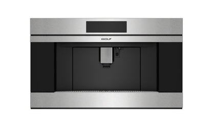 Système à café contemporain en acier inoxydable Wolf EC3050CMS série 30 M