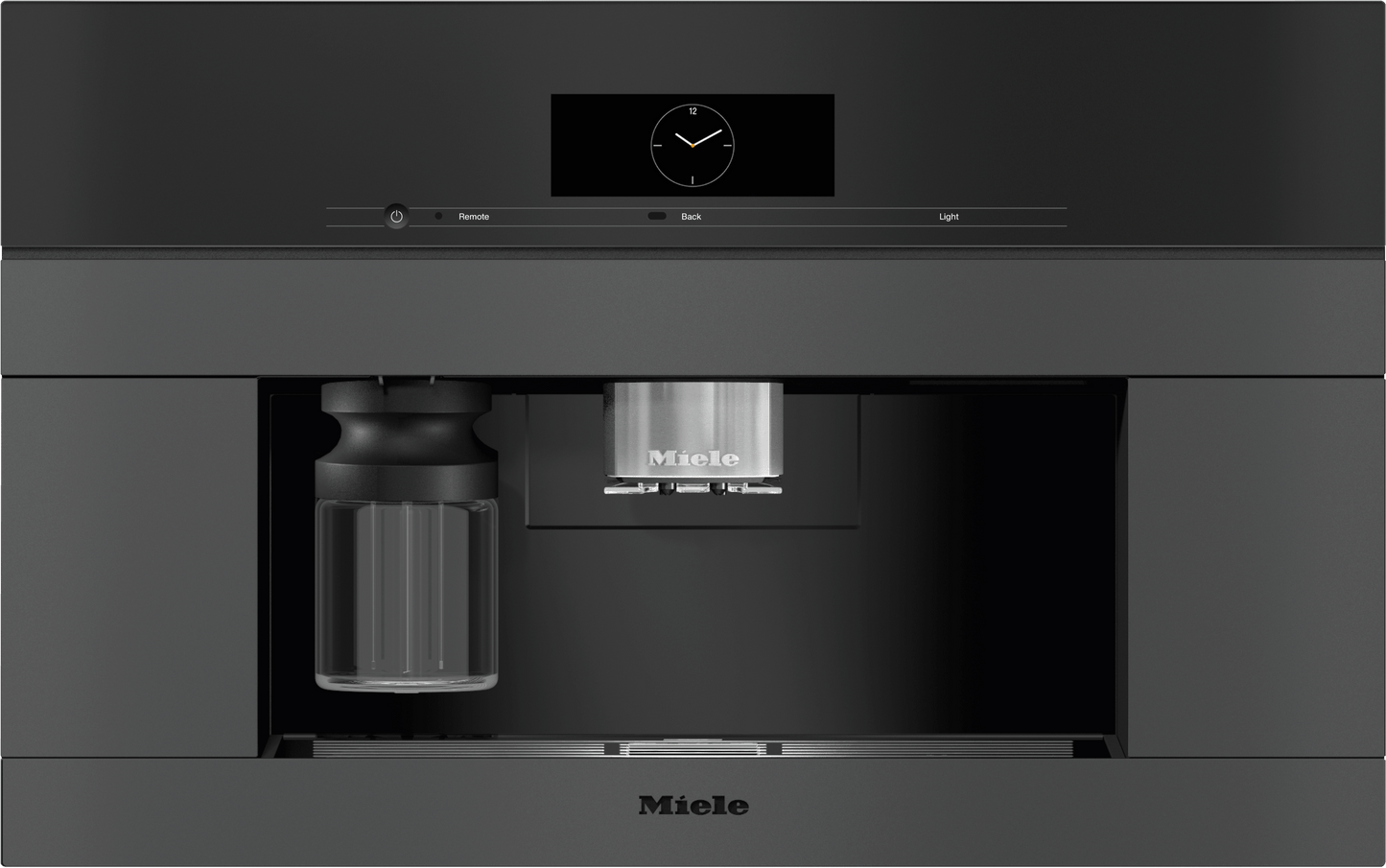 Miele CVA7875OBM CVA 7875 - Machine à café encastrable avec Directwater. Design parfaitement combinable avec Coffeeselect + détartrage automatique pour les exigences les plus élevées.