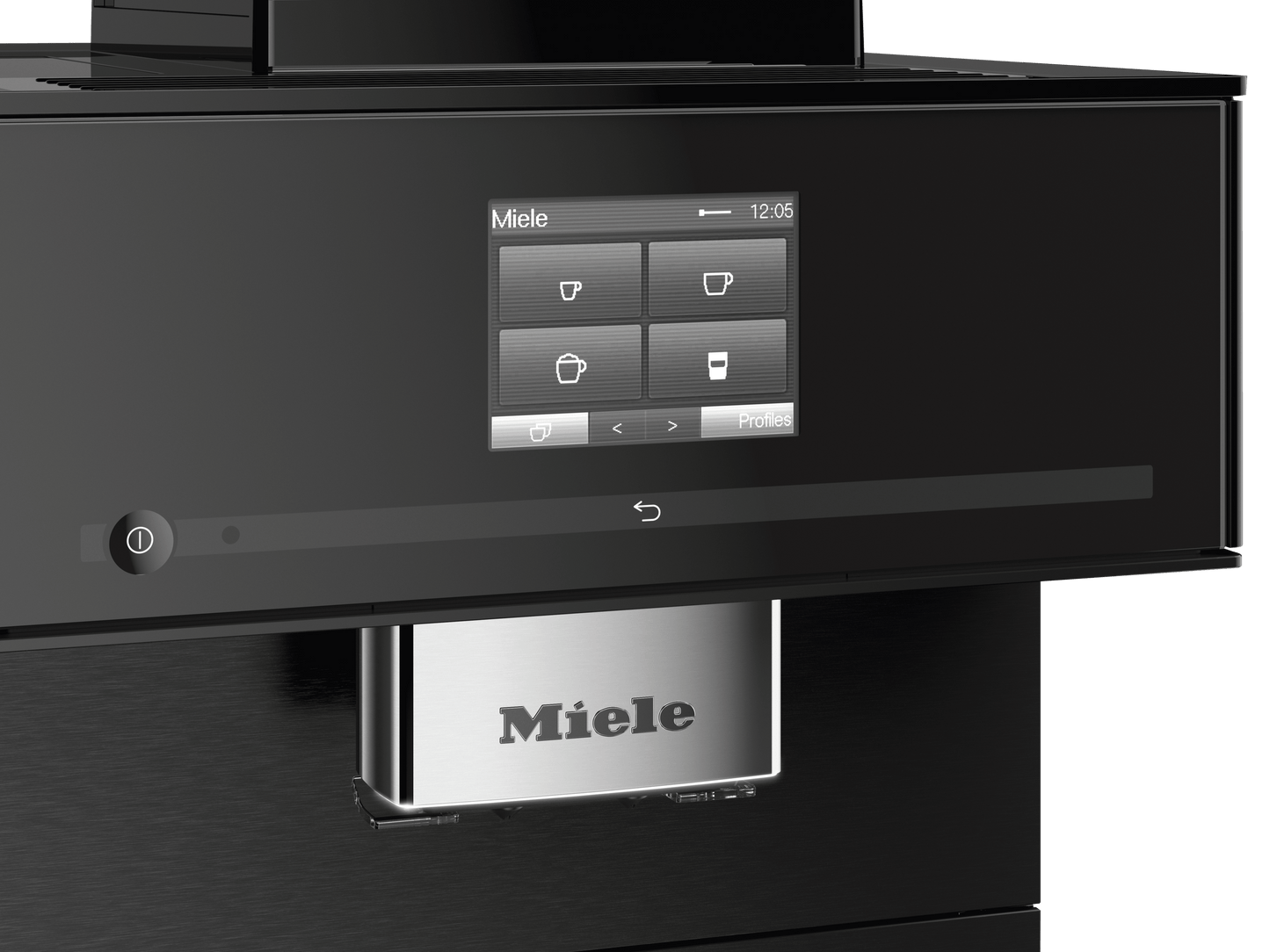 Miele CM7750OB Cm 7750 Coffeeselect - Machine à café de comptoir avec Coffeeselect et détartrage automatique pour une flexibilité maximale