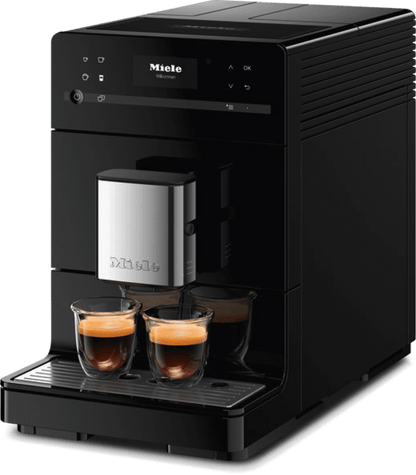 Miele CM5310OB Cm 5310 Silence Noir Obsidien - Machine à café de comptoir avec fonction Onetouch pour deux personnes pour un plaisir café ultime.