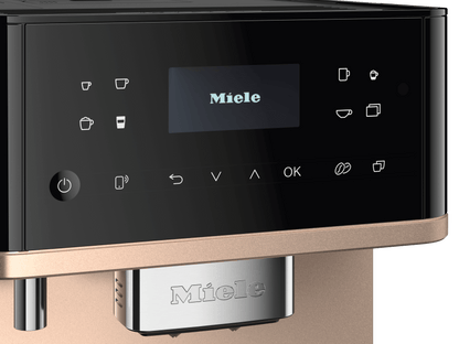 Miele CM6360OBCS Cm 6360 Milkperfection Noir Obsidien.Cs - Machine à café de comptoir avec connexion Wifi, réservoir à lait de haute qualité et de nombreux cafés de spécialité.