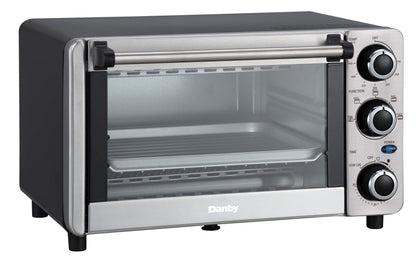 Four grille-pain de comptoir Danby DBTO0412BBSS, 12 L (0,4 pi³), 4 tranches