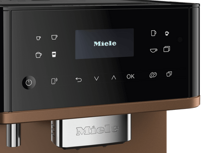 Miele CM6360OBB Cm 6360 Milkperfection - Machine à café de comptoir avec connexion Wifi, réservoir à lait de haute qualité et de nombreux cafés de spécialité.