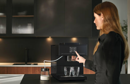 Miele CM7750OB Cm 7750 Coffeeselect - Machine à café de comptoir avec Coffeeselect et détartrage automatique pour une flexibilité maximale