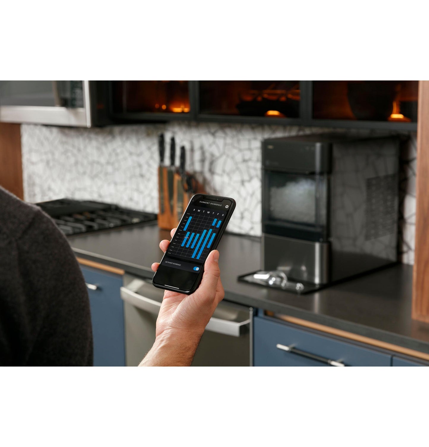 Machine à glaçons en pépites GE Profile™ Opal™ 2.0 XPIO23BCBT