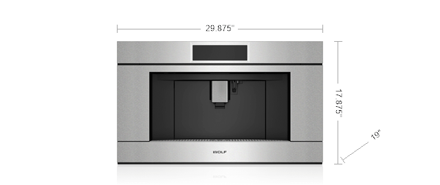 Système de café professionnel Wolf EC3050PMS série 30 M