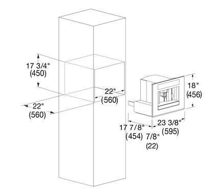 Machine à café Fulgor Milano F7MBC24MB1 24