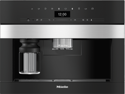 Miele CVA7440CTS CVA 7440 - Machine à café encastrable au design parfaitement modulable avec capteur de tasse breveté pour un café parfait.