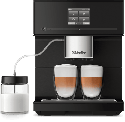 Miele CM7750OB Cm 7750 Coffeeselect - Machine à café de comptoir avec Coffeeselect et détartrage automatique pour une flexibilité maximale