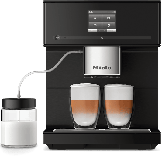 Miele CM7750OB Cm 7750 Coffeeselect - Machine à café de comptoir avec Coffeeselect et détartrage automatique pour une flexibilité maximale