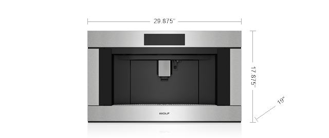 Système de café professionnel Wolf EC3050PES série 30 E