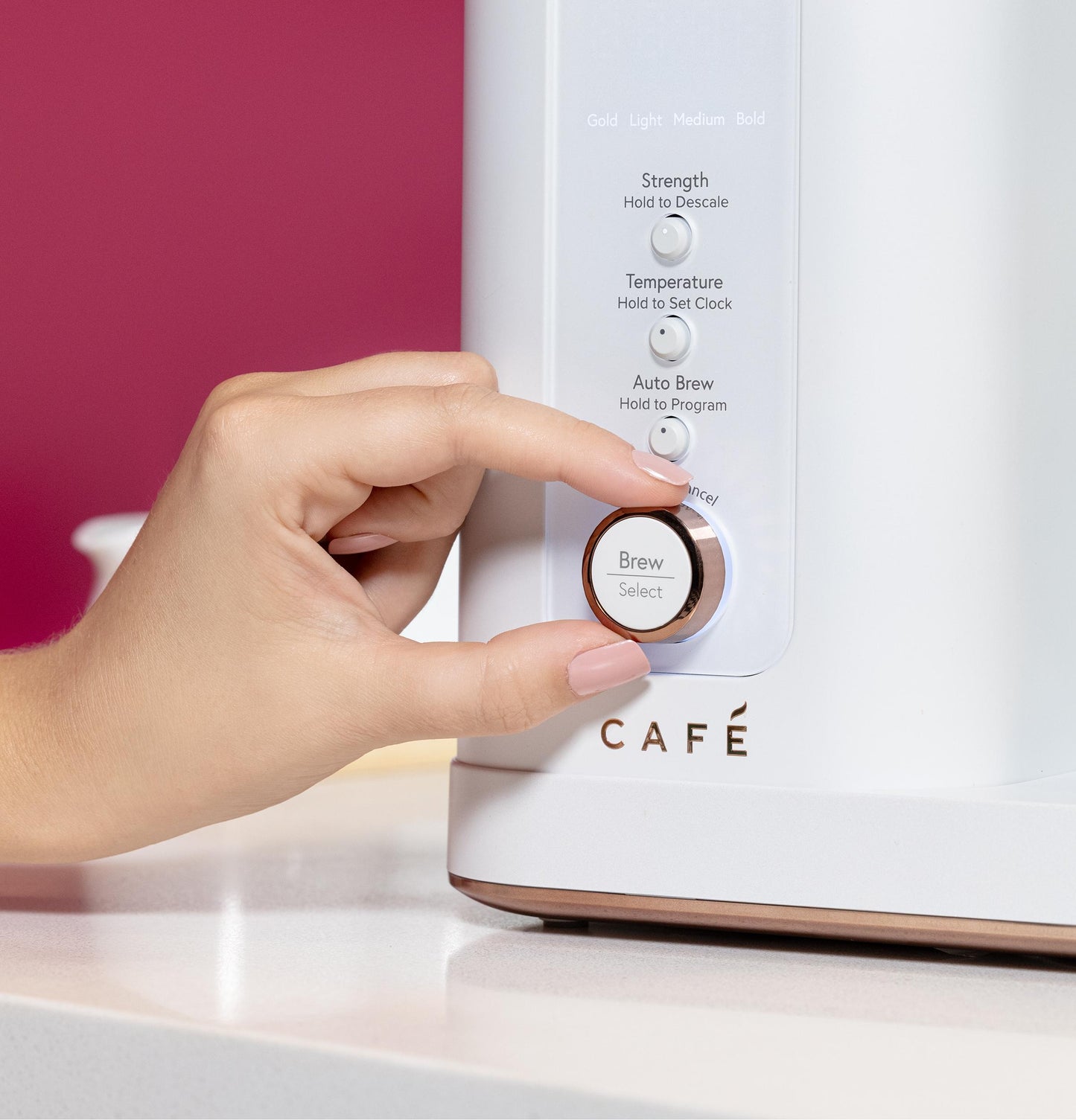 Cafetière à filtre spécialisée Café™ C7CDABS4RW3 avec carafe en verre