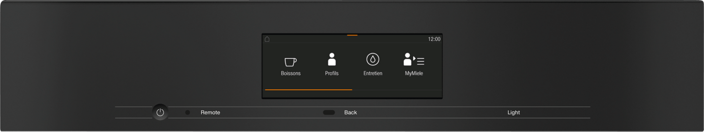 Miele CVA7840CTS Cva 7840 Clean Touch Steel - Machine à café encastrable. Design parfaitement combinable avec Coffeeselect + Autodescale pour les exigences les plus élevées.