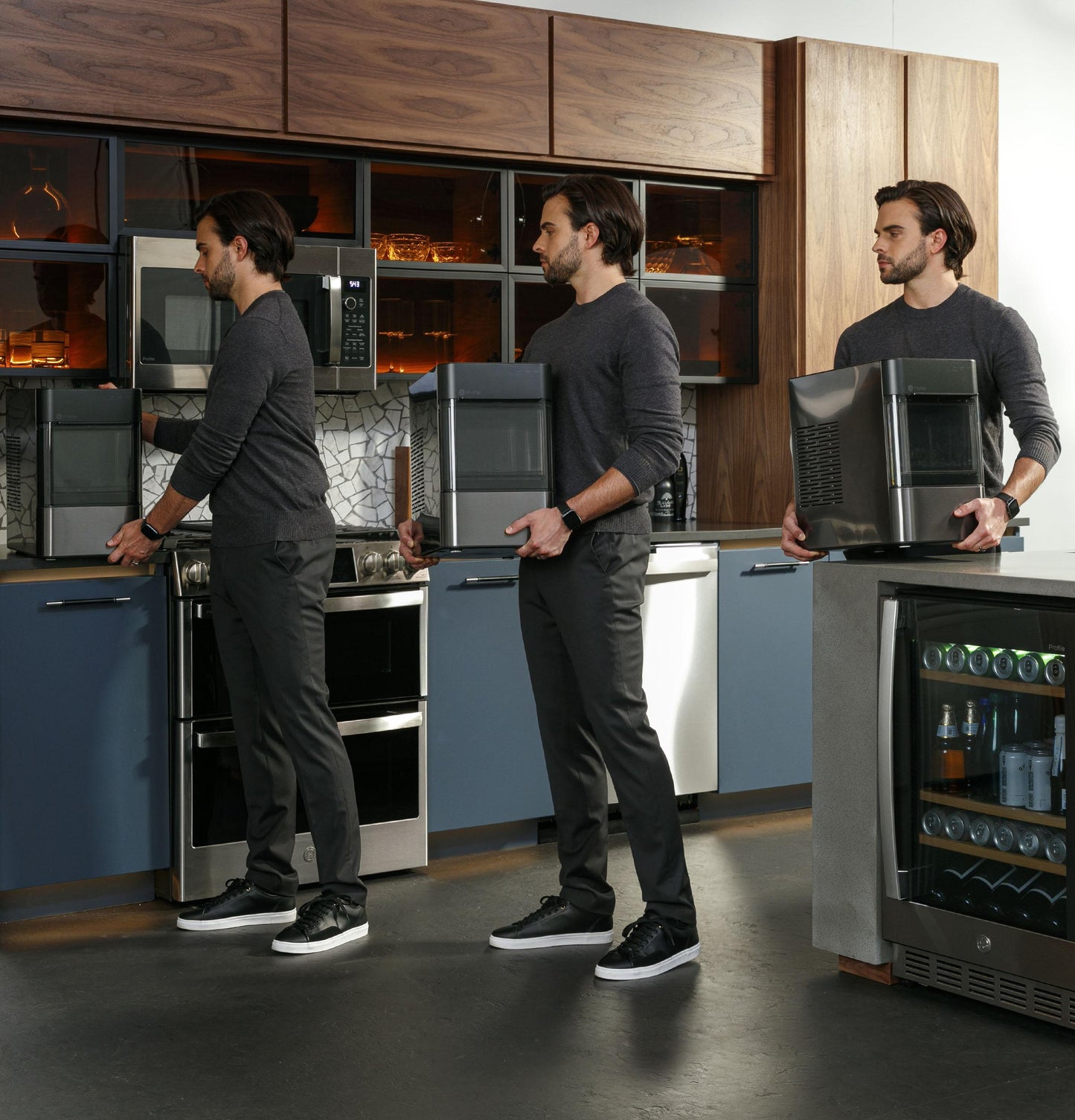 Machine à glaçons en pépites GE Profile™ Opal™ 2.0 XPIO23BCBT