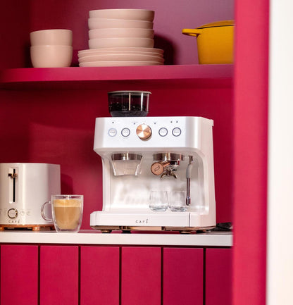 Cafe C7CESAS4RW3 Café™ Bellissimo Machine à expresso semi-automatique + mousseur