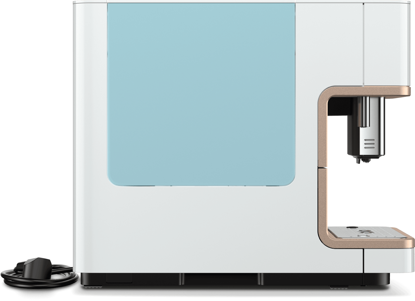 Miele CM6360LW Cm 6360 Milkperfection Lotus Blanc-Cm - Machine à café de comptoir avec connexion Wifi, réservoir à lait de haute qualité et de nombreux cafés de spécialité.