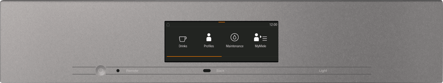 Miele CVA7845GG CVA 7845 - Machine à café encastrable avec Directwater. Design parfaitement combinable avec Coffeeselect + Autodescale pour les exigences les plus élevées.