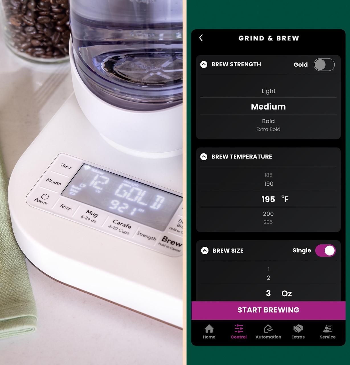 Cafetière Cafe™ Specialty Grind And Brew avec carafe isotherme C7CGAAS4TW3